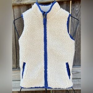 Duluth Trading Childs Sherpa Vest Unisex Sz 7 Excellent